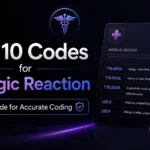 ICD 10 codes for allergic reaction
