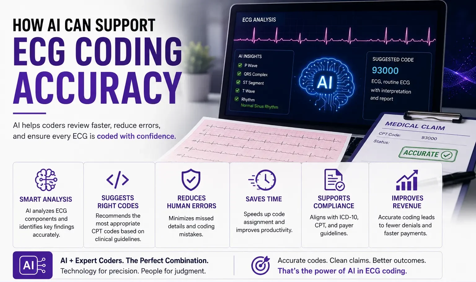 How AI Can Support ECG Coding Accuracy