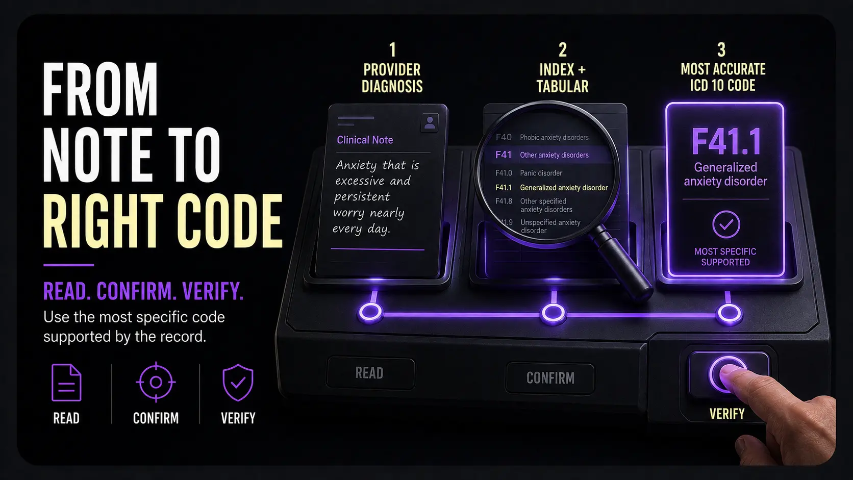 generalized anxiety disorder code