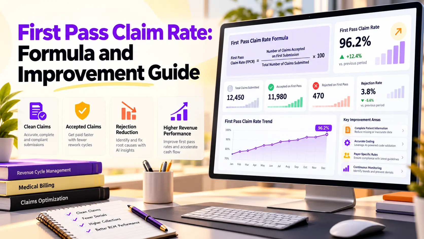 First Pass Claim Rate Dashboard