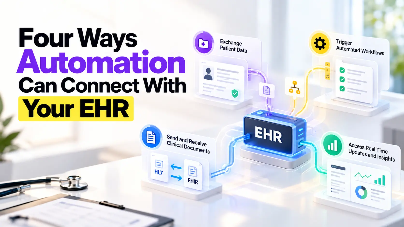 Four Ways Automation Connects to Your EHR
