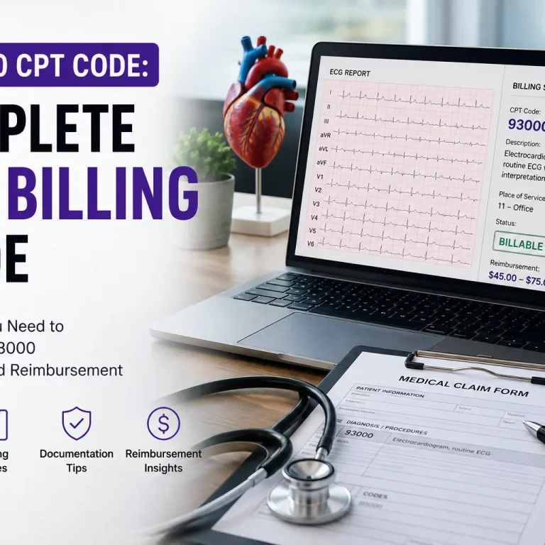 93000 CPT Code Complete ECG Billing Guide