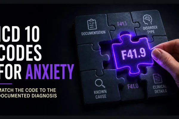 ICD 10 codes for anxiety